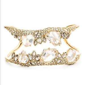 Alexis Bittar Miss Havisham Gold Cuff Harley Quinn